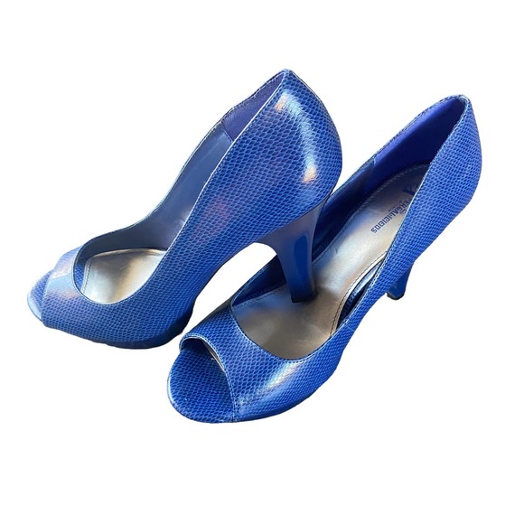 Fergalicious Blue Size 10 Heels - Picture 12 of 13